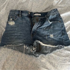 PacSun “High Rise Festival” Denim Short// Size 27